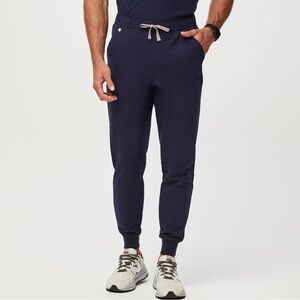 Figs Navy Tansen Jogger Scrub Pants Size Small Short